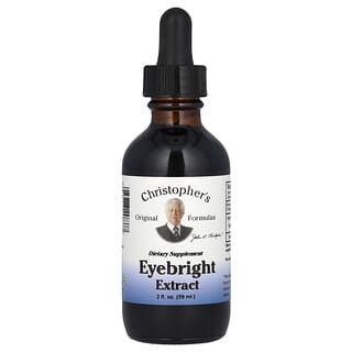 Christopher's Original Formulas, Extrait d'Herbes d'Eyebright, 2 fl oz (59 ml)