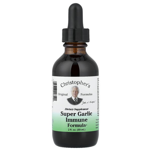 Christopher's Original Formulas, 슈퍼 갈릭 면역 포뮬라, 59ml(2fl oz)