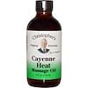 Cayenne Heat Massage Oil, 4 fl oz (118 ml)