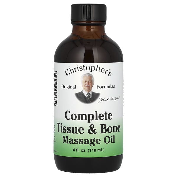Christopher's Original Formulas, 컴플리트 티슈 앤 본, 마사지 오일, 118ml(4fl oz)