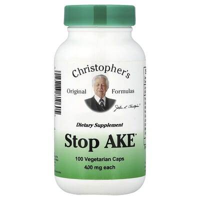 Christopher's Original Formulas, Stop-Ake, 100 Vegetarian Capsules