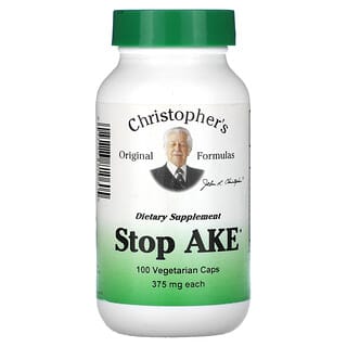 Christopher's Original Formulas, Stop-Ache, 375 мг, 100 вегетарианских капсул