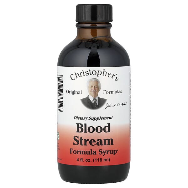 Christopher's Original Formulas, 혈류 포뮬라 시럽, 118ml(4fl oz)