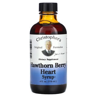 Christopher's Original Formulas, Hawthorn Berry Heart Syrup, 4 fl oz (118 ml)