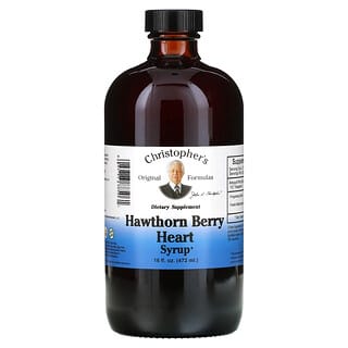 Christopher's Original Formulas‏, Hawthorn Berry Heart Syrup, 16 fl oz (472 ml)