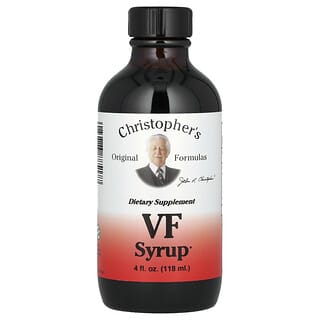 كريستوفرز أورغانيك فورميلاس‏, VF Syrup، 4 أونصة سائلة (118 مل)