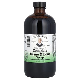 Christopher's Original Formulas, Complete Tissue & Bone Syrup, 16 fl oz (473 ml)