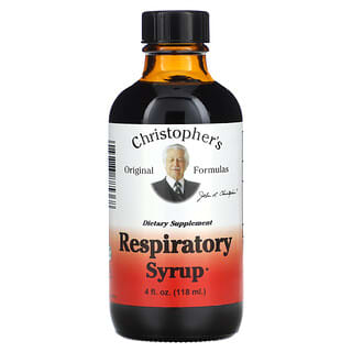 Christopher's Original Formulas, Respiratory Syrup, 4 fl oz (118 ml)