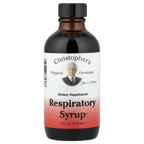 Christopher's Original Formulas Respiratory Syrup, 4 fl oz (118 ml)