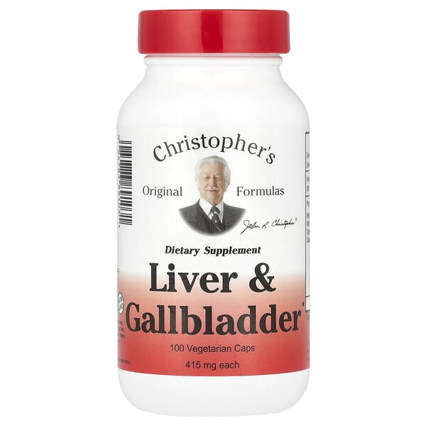 Liver & Gallbladder, 415 mg, 100 Vegetarian Caps