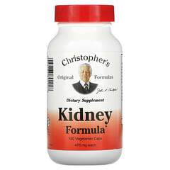 Christopher's Original Formulas, Kidney Formula, 475 mg, 100 vegetarische Kapseln