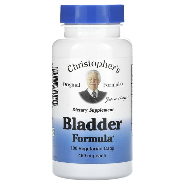 Christopher's Original Formulas, 膀胱配方，450 毫克，100 粒素食膠囊