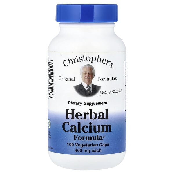 Herbal Calcium Formula, 100 Vegetarian Caps