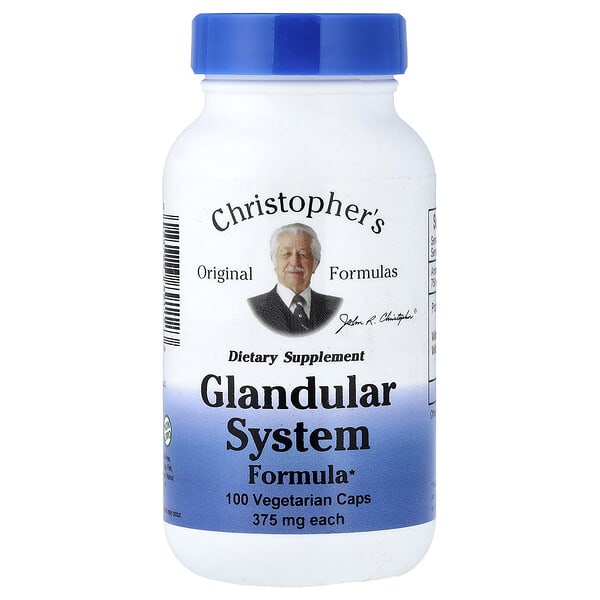 Glandular System Formula, 100 Vegetarian Caps