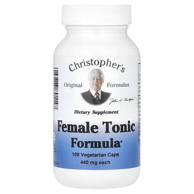 Christopher's Original Formulas, Women's Tonic Formula, 440 mg, 100 Vegetarian Capsules