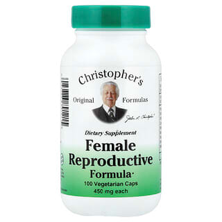 Christopher's Original Formulas, Female Reproductive Formula, 100 Vegetarian Caps