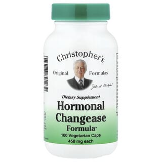 Christopher's Original Formulas, Hormonal Changease Formula, 100 Vegetarian Caps