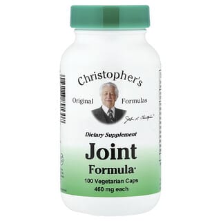 Christopher's Original Formulas, средство для суставов, 100 вегетарианских капсул