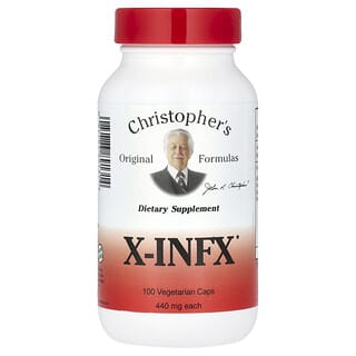 Christopher's Original Formulas‏, X-INFX, ‏440 מ"ג, 100 כמוסות צמחוניות (880 מ"ג לכמוסה)