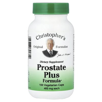 Christopher's Original Formulas, Prostate+ Formula, 100 Vegetarian Capsules