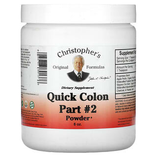Christopher's Original Formulas, Quick Colon Part #2 Powder, 226,8 g (8 oz.)