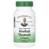 Fórmula a base de hierbas para la tiroides, 475 mg, 100 cápsulas vegetales