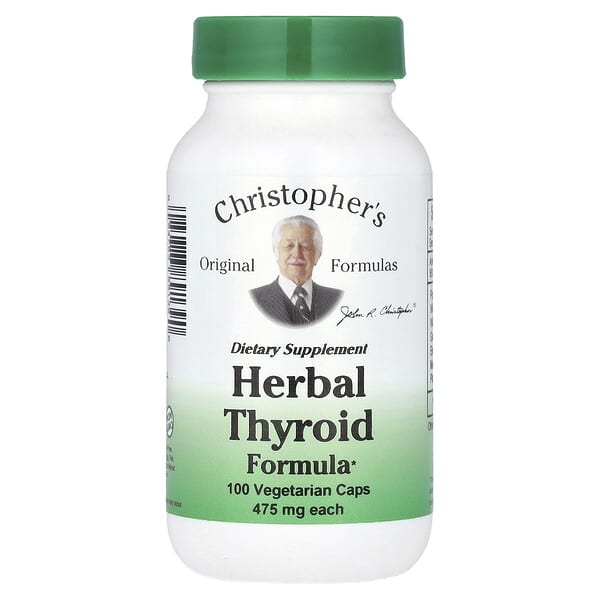 Herbal Thyroid Formula, 100 Vegetarian Caps