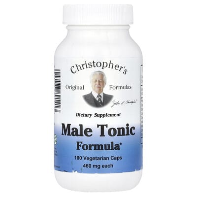 Christopher's Original Formulas, Male Tonic Formula, 100 Vegetarian Caps