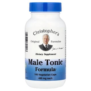 Christopher's Original Formulas, Male Tonic Formula, 460 mg, 100 Vegetarian Caps