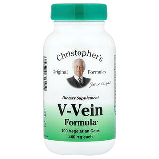 Christopher's Original Formulas, V-Vein Formula, 100 Vegetarian Caps