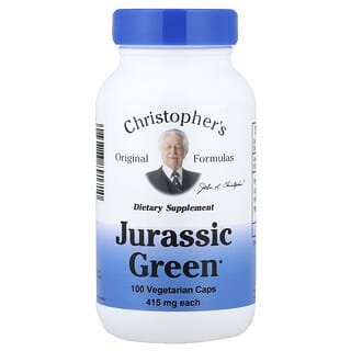 Christopher's Original Formulas, Jurassic Green, 415 mg, 100 Vegetarian Caps