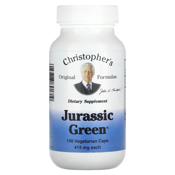 Christopher's Original Formulas, Jurassic Green, 100 Vejetaryen Kapsül