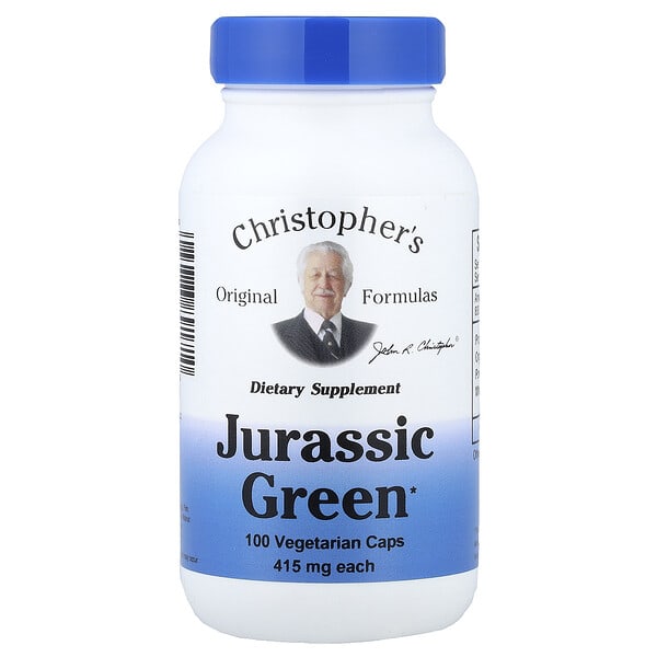 Jurassic Green, 100 Vegetarian Caps