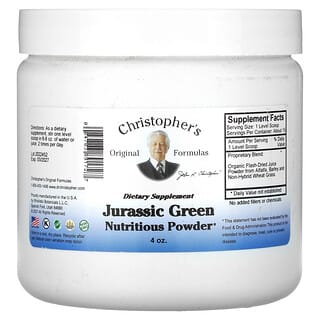 Christopher's Original Formulas, Jurassic Green, Nutritious Powder, 4 oz