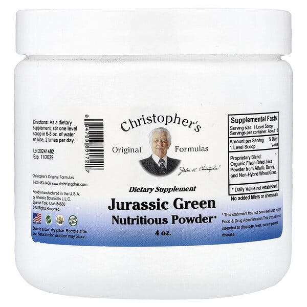 Jurassic Green Nutritious Powder, 4 oz