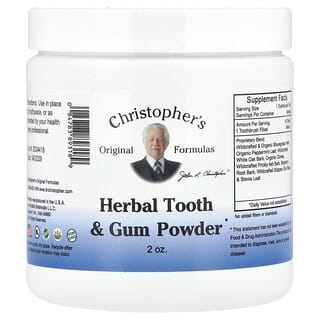 Christopher's Original Formulas, Herbal Tooth & Gum Powder, 2 oz.