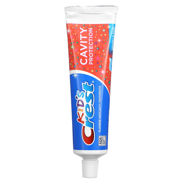 Crest, Kids, Fluoride Anticavity Toothpaste, Sparkle Fun, 4.6 oz (130 g)