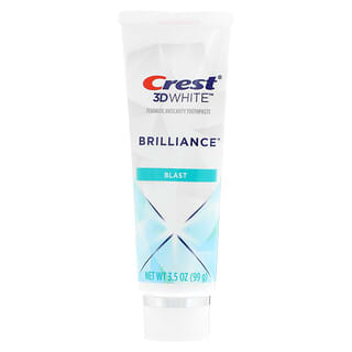 Crest, 3D White, Brilliance, Fluoride Anticavity Toothpaste, Blast, 3.5 oz (99 g )