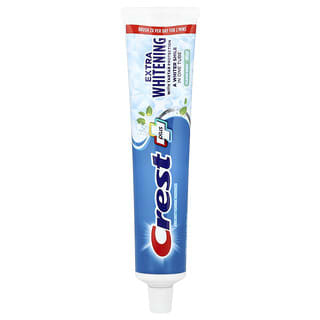 Crest, Plus Complete，含氟牙膏，額外潔白並防止牙垢，清潔薄荷，5.4 盎司（153 克）