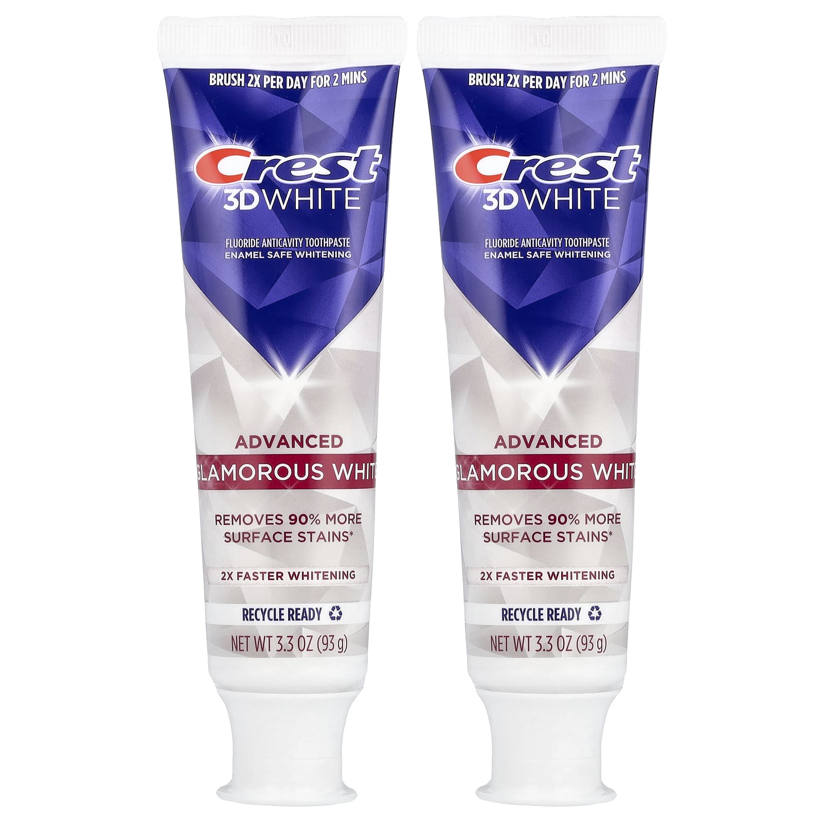 Crest, 3D White, Fluoride Anticavity Toothpaste, Advanced, Glamorous ...