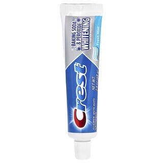 Crest, Baking Soda & Peroxide Whitening Fluoride Toothpaste, Fresh Mint, 2.4 oz (68 g)