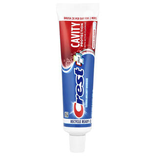 Crest, Plus, Cavity Protection, Fluoride Anticavity Toothpaste, Regular, 2.4 oz (68 g)