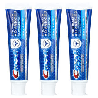 Crest, Pro-Health Advanced, Fluoride Toothpaste, Deep Clean Mint, 3 Pack, 5.1 oz (144 g) Each