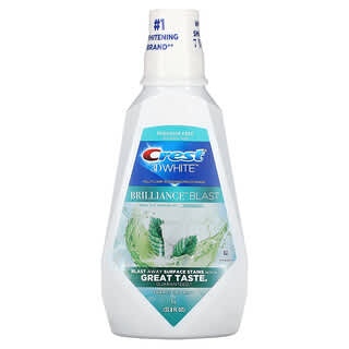 Crest, 3D White, Brilliance Blast, Energizing Mint, 33.8 fl oz (1 L)