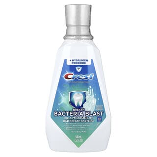 Crest, Multi-Care Whitening Mouthwash, Breath Bacteria Blast, Icy Cool Mint, 32 fl oz (946 ml)