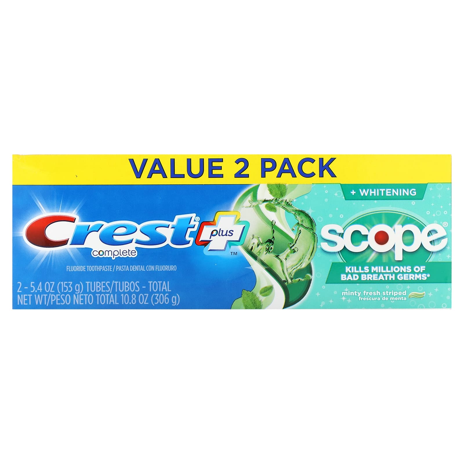 Crest scope クレスト 歯磨き粉 ＊ 大容量 232g-