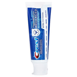 Crest‏, Pro Health Advanced, משחת שיניים עם פלואוריד, מלבינה במיוחד, 99 גרם (3.5 אונקיות)
