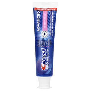 Crest, Pro-Health Advanced, dentifricio al fluoro, Sollievo sensibile, 144 g