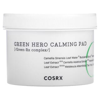 CosRx, One Step Green Hero Calming Pad, 70 Pads, 4.56 fl oz