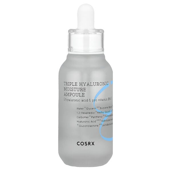 CosRx, Hydrium，三重透明質酸保濕安瓶，1.35 盎司（40 毫升）